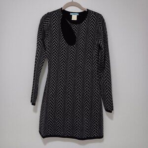 marciano cutout ponte mini dress - Small